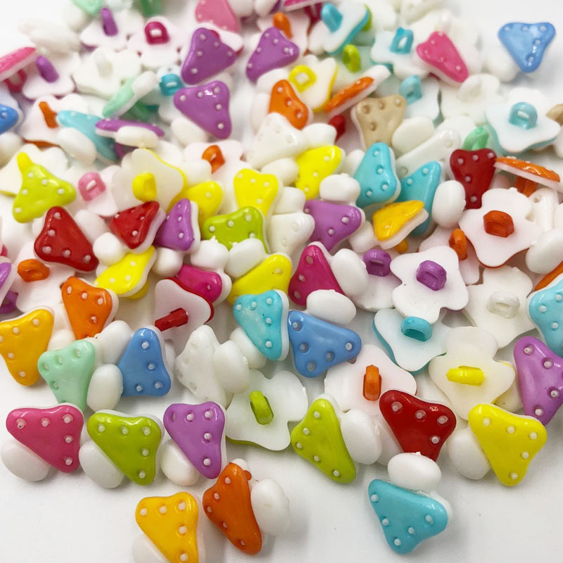 Button Hole Cutter - 50 Pezzi Bottoni Combinati in Plastica