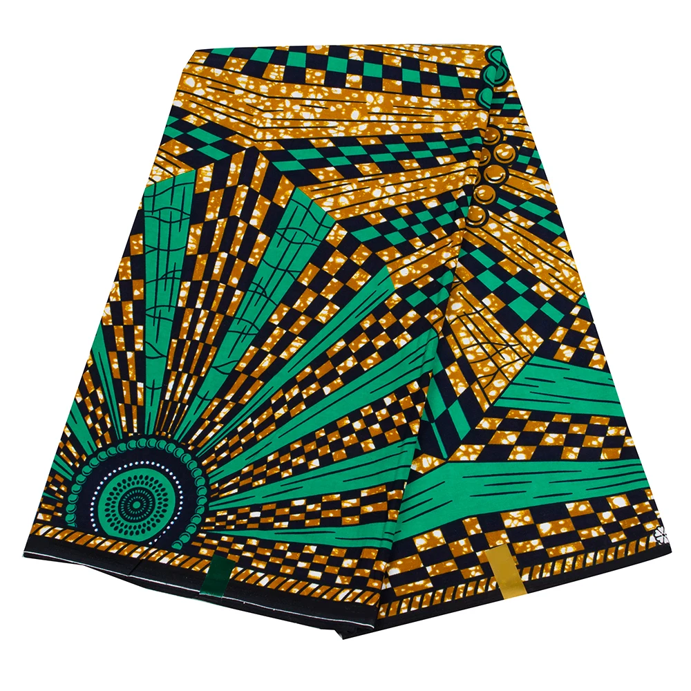 Sewing Batik Fabric - Tessuto africano 3/6 metri in cotone