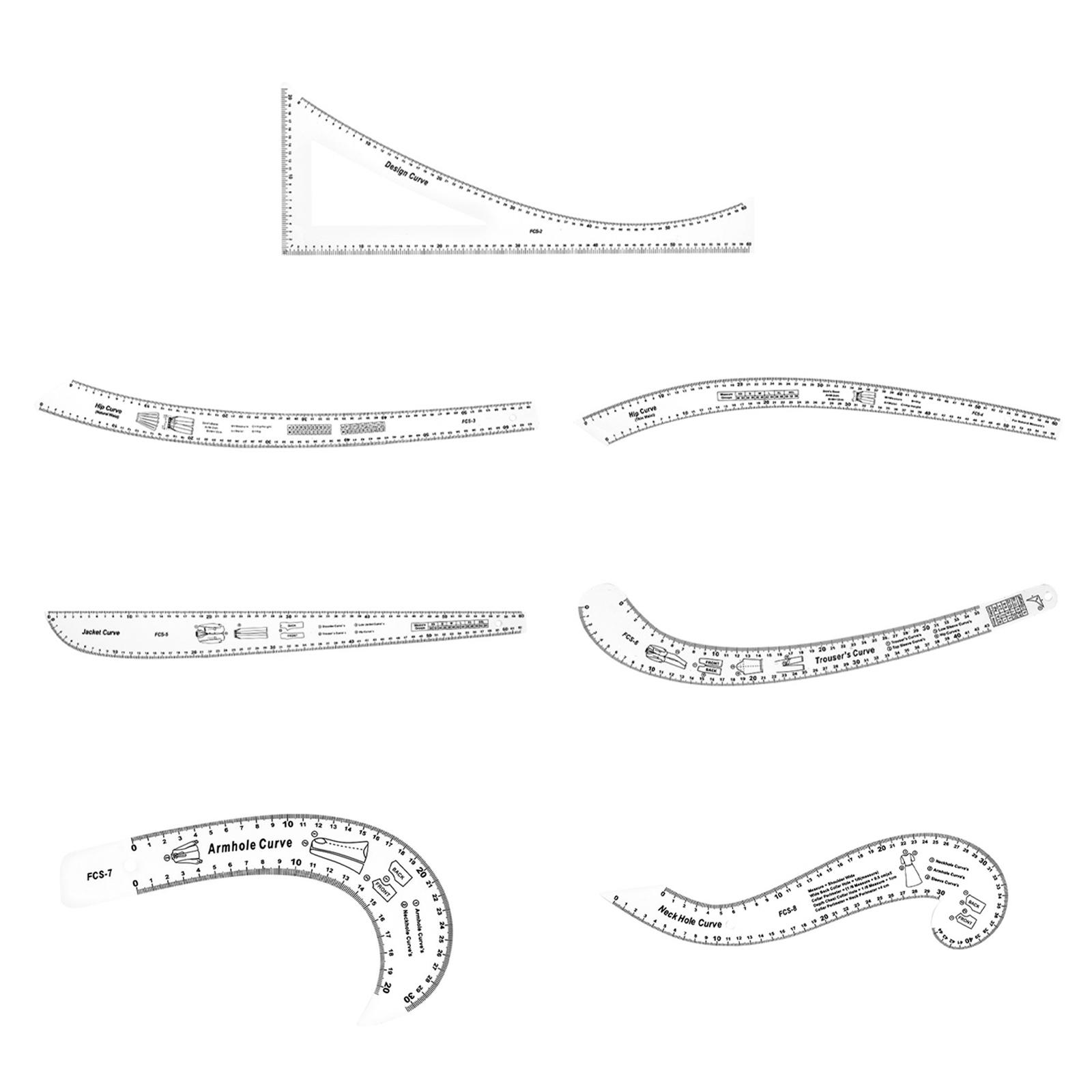 Sewing Gauge Ruler - Modello di misurazione del righello della