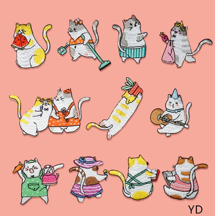Sewing Id - Nuovo arrivo 10 pezzi animale ricamato