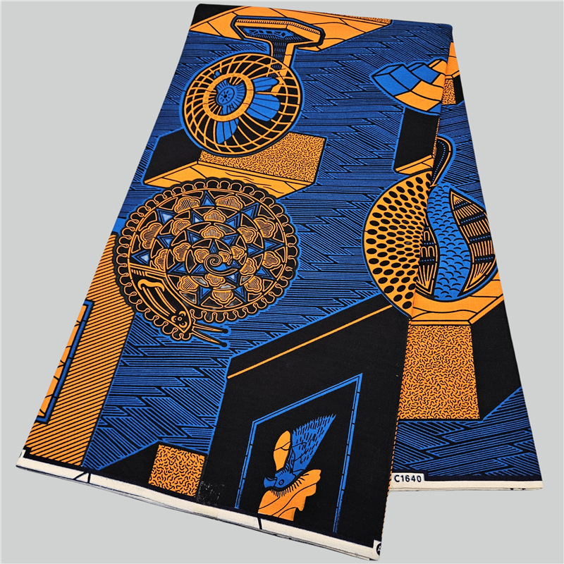 Sewing Batik Fabric - Tessuto batik in cera africana di