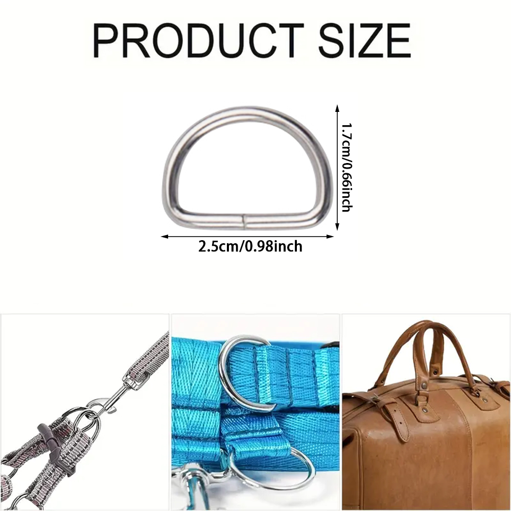 38/58/80 pezzi di anelli a D,  - Sewing Necessities recensione e prezzo