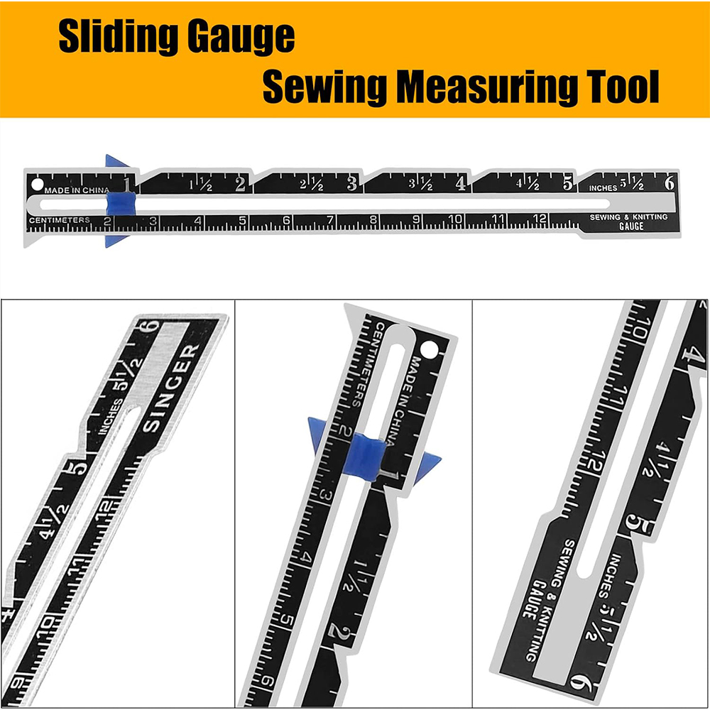 Strumento di misurazione calib - Sewing Gauge Ruler recensione e prezzo