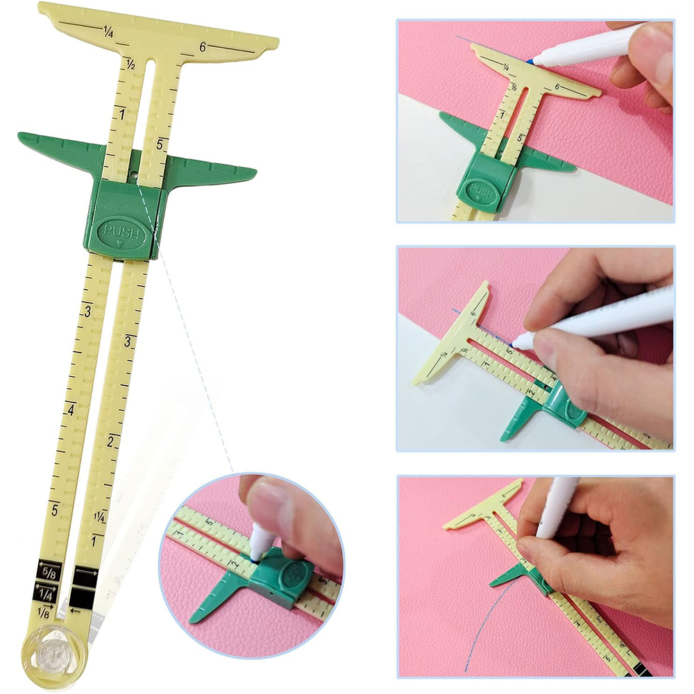 Strumento di misurazione calib - Sewing Gauge Ruler recensione e prezzo