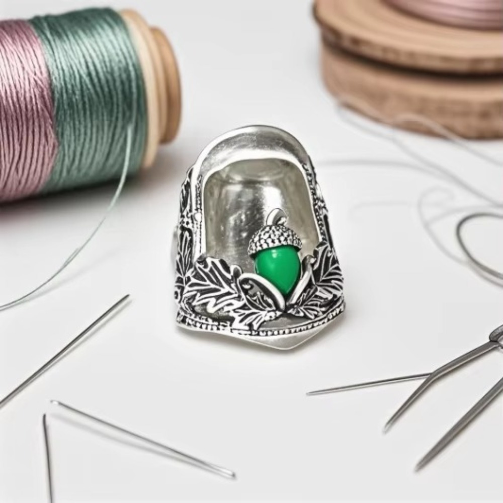 Ditale per ghiande per unghie  - Sewing Thimble Metal recensione e prezzo