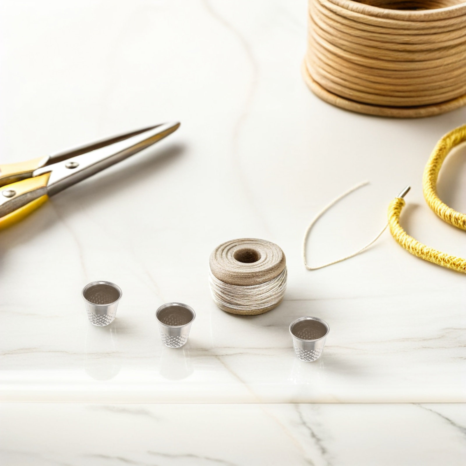 20 pezzi di protezioni per dit - Sewing Thimble Metal recensione e prezzo