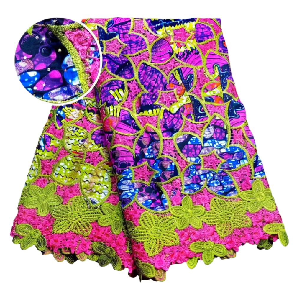 Tessuto in Pizzo Africano Glit - Sewing Batik Fabric recensione e prezzo