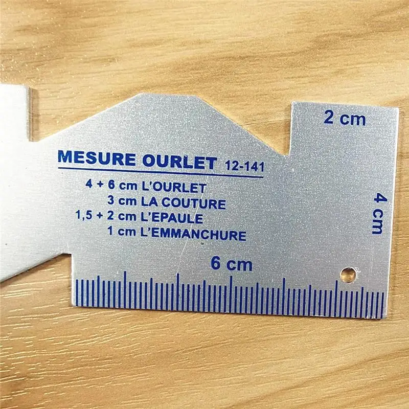 Pennarello per tessuti, gesso  - Sewing Gauge Ruler recensione e prezzo