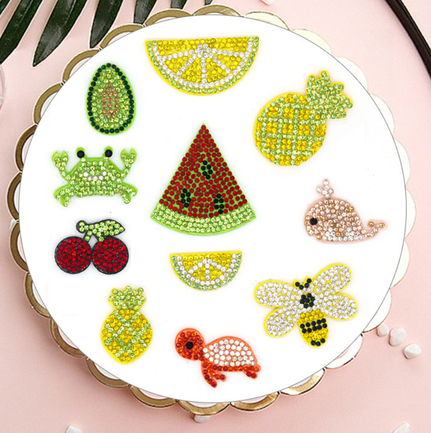 20 pezzi toppe con strass tart - Sewing Id recensione e prezzo