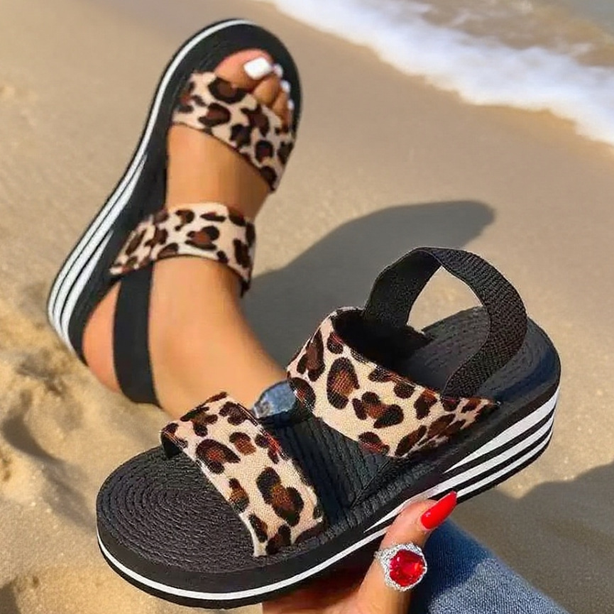 Sandali con zeppa slingback da - Elastic Waistband Roll recensione e prezzo